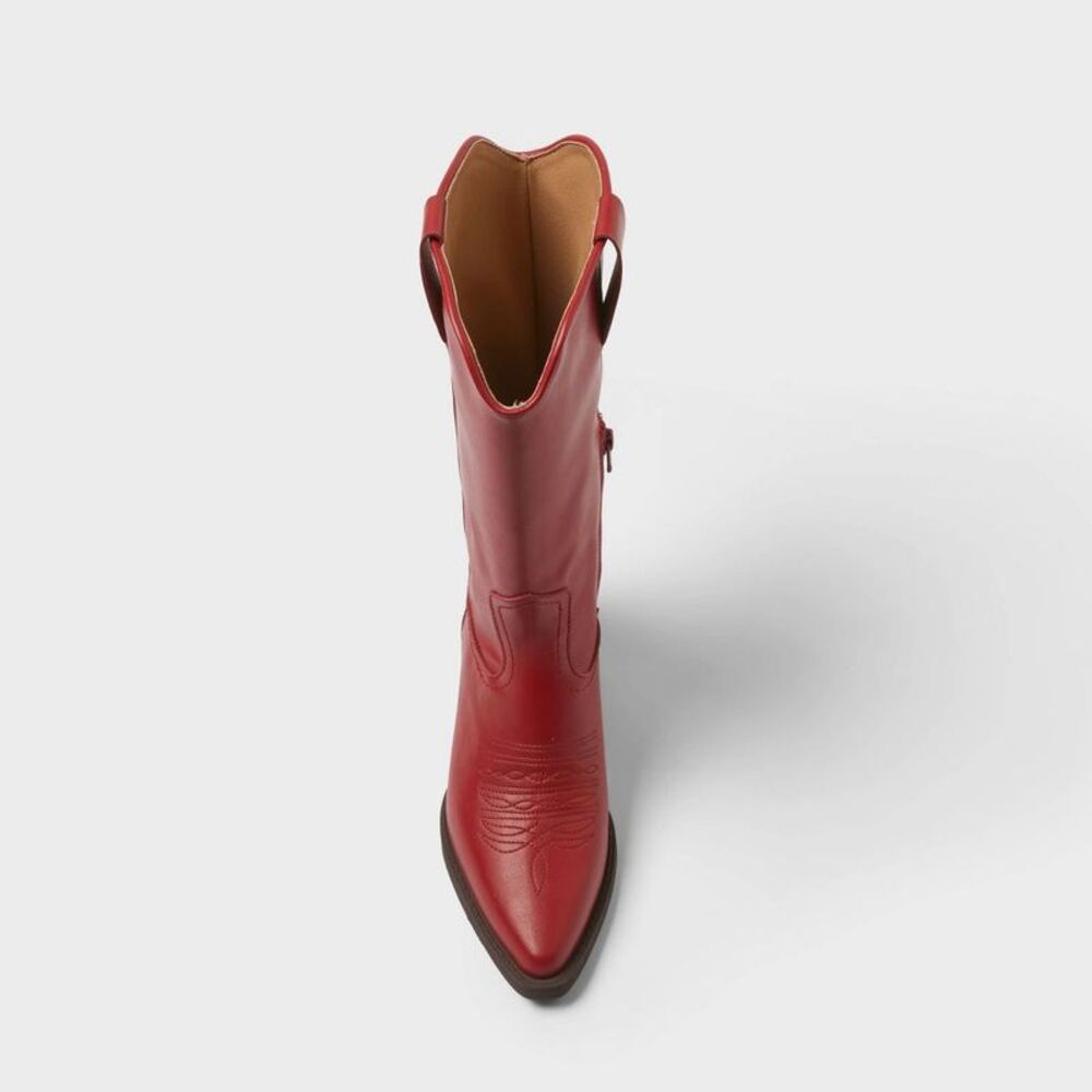 Universal Thread - Women’s Reed Boots with Memory Foam Insole - Unive Red - Picture 3 of 3